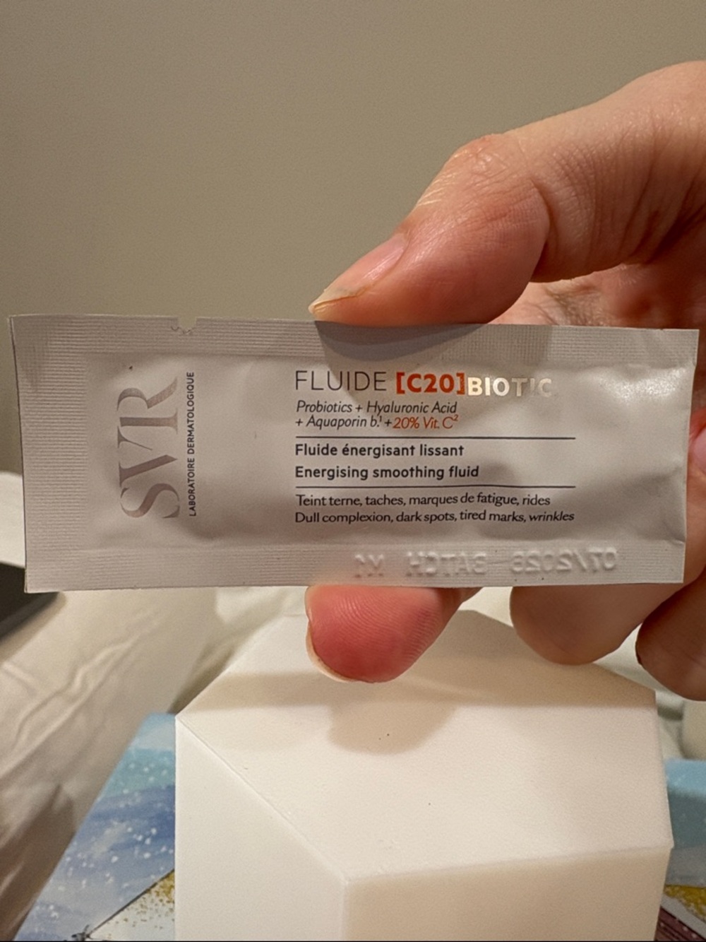 5/$15: SVR [C20] Biotic Regenerating Radiance Cream SAMPLE BNIB